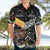 New Zealand and Australia Hawaiian Shirt Maori Mix Aboriginal Art Style