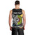 New Zealand and Australia Men Tank Top Maori Mix Aboriginal Art Style