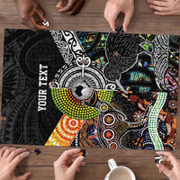 Australia New Zealand Personalised Puzzle Maori Aboriginal Art Style LT9 - Polynesian Pride