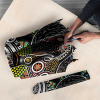Australia New Zealand Personalised Umbrella Maori Aboriginal Art Style LT9 - Polynesian Pride