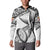 Custom Fiji Rugby Pacific Button Sweatshirt Polynesian Palm Tattoo