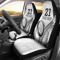 Custom Fiji Rugby Pacific Car Seat Cover Polynesian Palm Tattoo LT9 - Polynesian Pride