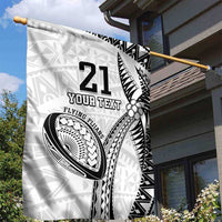 Custom Fiji Rugby Pacific Garden Flag Polynesian Palm Tattoo LT9 - Polynesian Pride