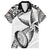 Custom Fiji Rugby Pacific Hawaiian Shirt Polynesian Palm Tattoo