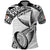 Custom Fiji Rugby Pacific Polo Shirt Polynesian Palm Tattoo