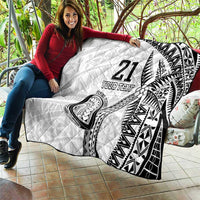 Custom Fiji Rugby Pacific Quilt Polynesian Palm Tattoo LT9 - Polynesian Pride
