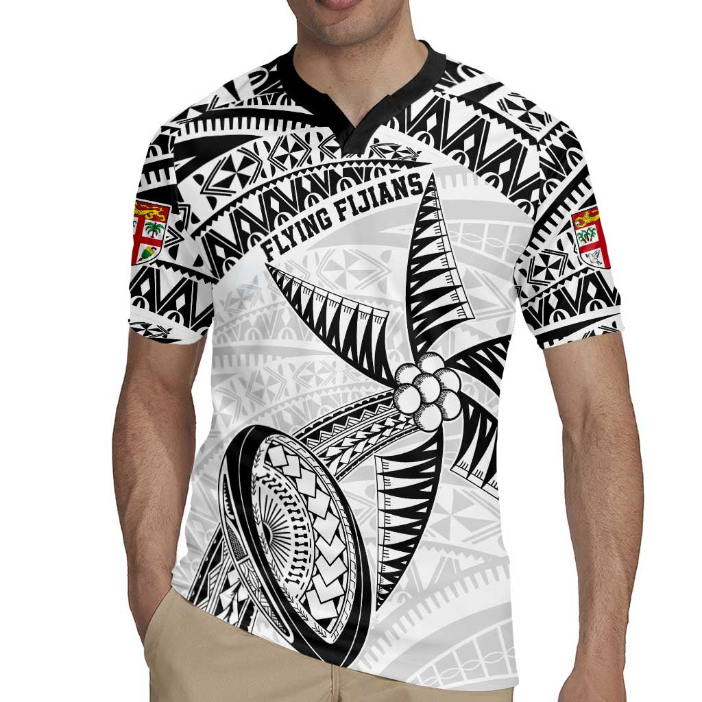 Custom Fiji Rugby Pacific Rugby Jersey Polynesian Palm Tattoo LT9 - Polynesian Pride