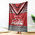 Personalised Tonga Rugby Pacific Blanket Ikale Tahi Sipi Tau