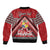 Personalised Tonga Rugby Pacific Bomber Jacket Ikale Tahi Sipi Tau