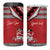 Personalised Tonga Rugby Pacific Can Cooler Tumbler Ikale Tahi Sipi Tau