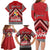 Personalised Tonga Rugby Pacific Family Matching Long Sleeve Bodycon Dress and Hawaiian Shirt Ikale Tahi Sipi Tau