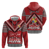 Personalised Tonga Rugby Pacific Hoodie Ikale Tahi Sipi Tau LT9 - Polynesian Pride