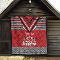 Personalised Tonga Rugby Pacific Quilt Ikale Tahi Sipi Tau LT9 - Polynesian Pride