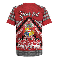 Personalised Tonga Rugby Pacific Rugby Jersey Ikale Tahi Sipi Tau LT9 - Polynesian Pride