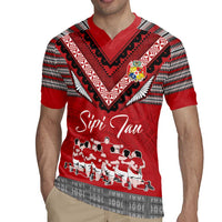 Personalised Tonga Rugby Pacific Rugby Jersey Ikale Tahi Sipi Tau LT9 - Polynesian Pride
