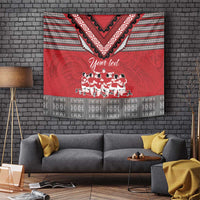 Personalised Tonga Rugby Pacific Tapestry Ikale Tahi Sipi Tau LT9 - Polynesian Pride