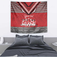 Personalised Tonga Rugby Pacific Tapestry Ikale Tahi Sipi Tau LT9 - Polynesian Pride