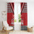 Personalised Tonga Rugby Pacific Window Curtain Ikale Tahi Sipi Tau