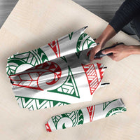 New Zealand Kowhaiwhai Christmas Umbrella Traditional Maori Koru Pattern LT9 - Polynesian Pride