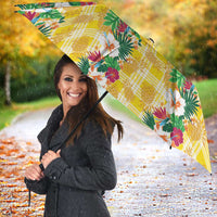 Hawaiian Palaka Umbrella Hibiscus Pineapple Lei LT9 - Polynesian Pride