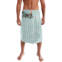 Turquoise Hawaiian Palaka Lavalava Kukui Nut Money Lei LT9 Turquoise - Polynesian Pride