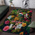 Meri Kirihimete Kakapo Santa Area Rug Merry Christmas with Tropical Vibe