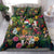 Meri Kirihimete Kakapo Santa Bedding Set Merry Christmas with Tropical Vibe