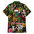 Meri Kirihimete Kakapo Santa Family Matching Off Shoulder Maxi Dress and Hawaiian Shirt Merry Christmas with Tropical Vibe