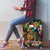 Meri Kirihimete Kakapo Santa Luggage Cover Merry Christmas with Tropical Vibe