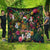 Meri Kirihimete Kakapo Santa Quilt Merry Christmas with Tropical Vibe