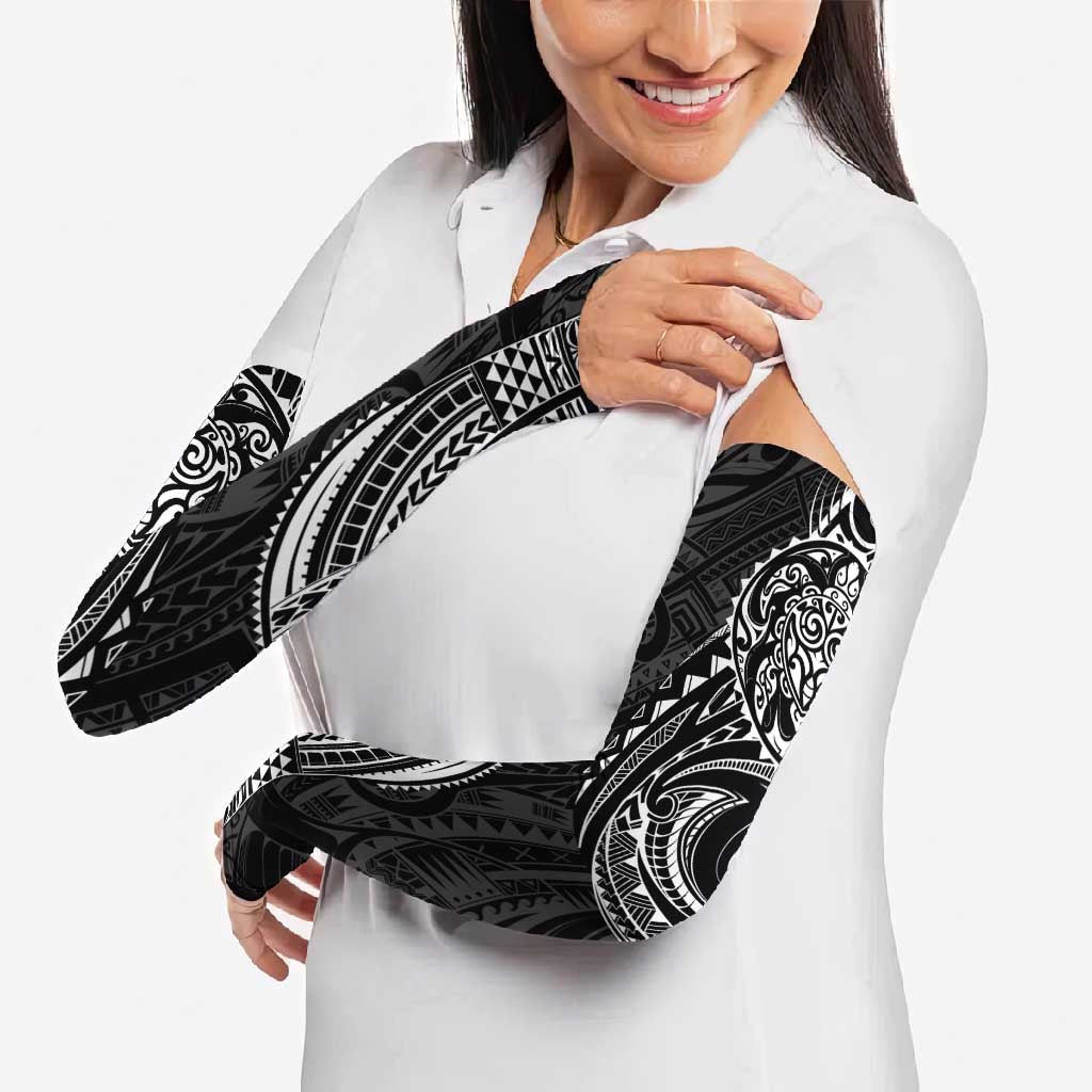 Polynesian Turtle Tribal Tattoo Arm Sleeves Black Style LT9 - Polynesian Pride