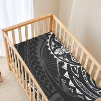 Polynesian Turtle Tribal Tattoo Baby Bed Cover Black Style LT9 - Polynesian Pride