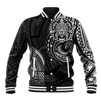 Polynesian Turtle Tribal Tattoo Baseball Jacket Black Style LT9 Unisex Black - Polynesian Pride