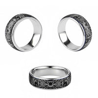 Polynesian Turtle Tribal Tattoo Classic Ring Black Style LT9 - Polynesian Pride