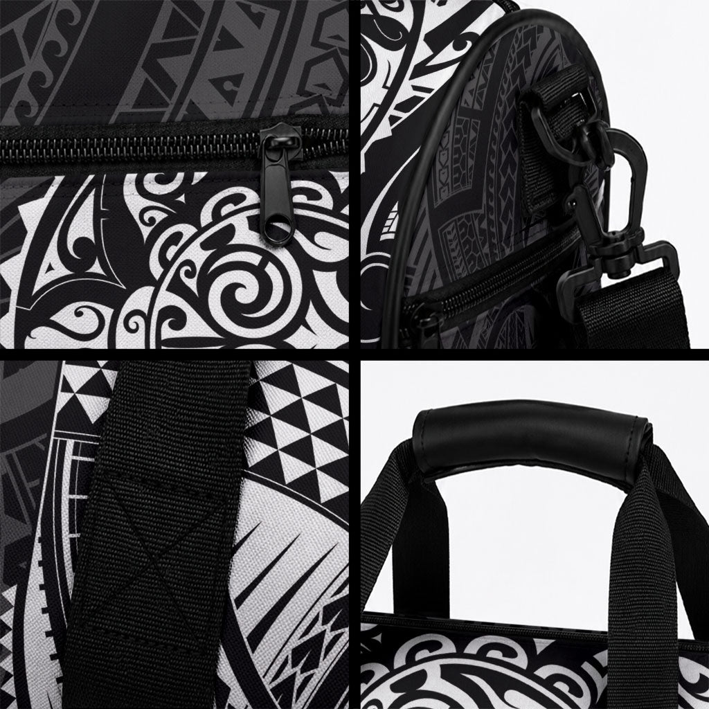 Polynesian Turtle Tribal Tattoo Duffle Bag Black Style LT9 - Polynesian Pride
