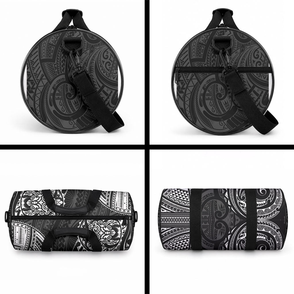 Polynesian Turtle Tribal Tattoo Duffle Bag Black Style LT9 - Polynesian Pride