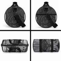 Polynesian Turtle Tribal Tattoo Duffle Bag Black Style LT9 - Polynesian Pride