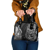 Polynesian Turtle Tribal Tattoo Shoulder Handbag Black Style LT9 One Size Black - Polynesian Pride