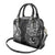 Polynesian Turtle Tribal Tattoo Shoulder Handbag Black Style