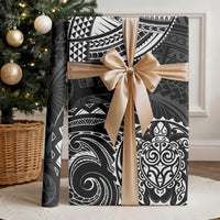Polynesian Turtle Tribal Tattoo Wrapping Paper Black Style LT9 - Polynesian Pride
