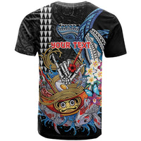 Personalized Japanese Koi Fish Ramen T Shirt Aloha Shark Kakau Pattern LT9 - Polynesian Pride