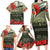 ANZAC Day We Remember Family Matching Long Sleeve Bodycon Dress and Hawaiian Shirt Maori Silver Fern Camouflage Motif