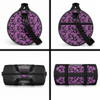 ANZAC Day Remembrance Duffle Bag Purple Poppy We Will Remember Them LT9 - Polynesian Pride
