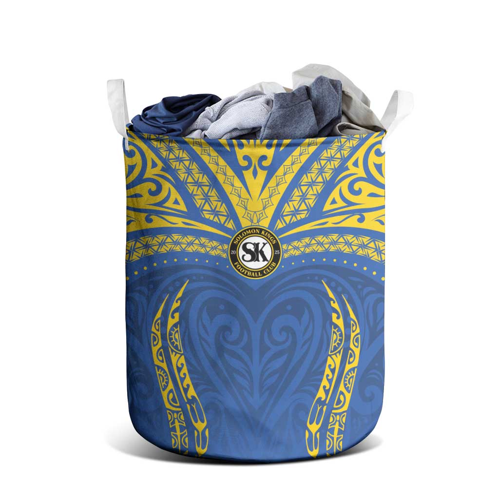 Oceania Football Solomon Kings Laundry Basket Polynesian Tribal Pattern LT9 - Polynesian Pride