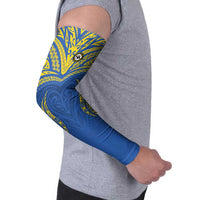 Custom Oceania Football Solomon Kings Arm Sleeves Polynesian Tribal Pattern LT9 - Polynesian Pride