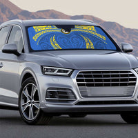 Oceania Football Solomon Kings Auto Sun Shade Polynesian Tribal Pattern LT9 - Polynesian Pride