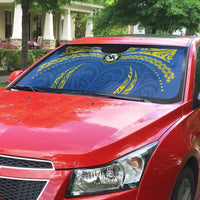 Oceania Football Solomon Kings Auto Sun Shade Polynesian Tribal Pattern LT9 - Polynesian Pride