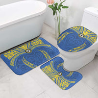 Oceania Football Solomon Kings Bathroom Set Polynesian Tribal Pattern LT9 - Polynesian Pride