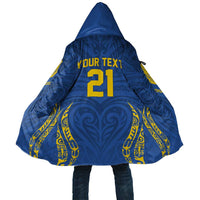 Custom Oceania Football Solomon Kings Cloak Polynesian Tribal Pattern LT9 Unisex Blue - Polynesian Pride