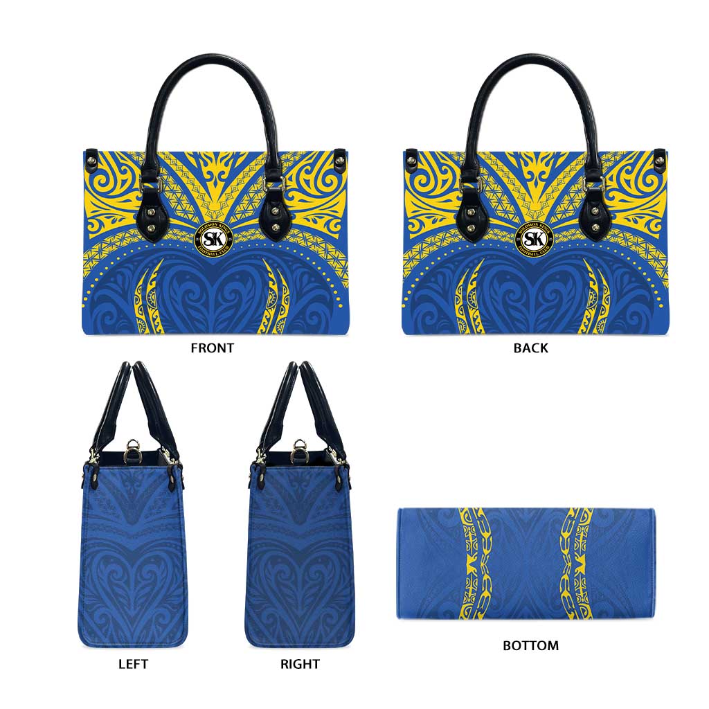 Oceania Football Solomon Kings Leather Bag Polynesian Tribal Pattern LT9 - Polynesian Pride